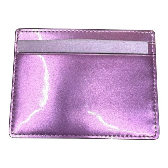 Kate Spade Kenzie Cardholder Metallic Lavender Pink patent leather gift box new - Picture 10 of 10